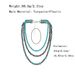 Jewelry Retro Ethnic Style Handmade Beaded Turquoise Necklace_ipsvogv.com