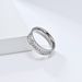 Fashion high end luxury full diamond titanium steel ring ring men and women couple ring wedding engagement hand jewelry_ipsvogv.com