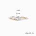 Cao Shi's Japanese Minimalist Dual Tone Tail With Thin Micro Inlaid Geometric Ring, Featuring A Fashionable Arm Design_ipsvogv.com