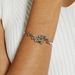 S925 Sterling Silver Bracelet Green Moss Stone Water Grass Agate Open Bracelet Silver Jewelry Fashion Light Luxury_ipsvogv.com