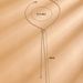 A New Minimalist Design, Versatile Water Diamond Necklace And Fashionable, Versatile Pendant For European And American Light Luxury Brides_ipsvogv.com