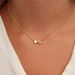 Titanium Steel Love Letter Necklace Female Simple K Stainless Steel 26 English Letter Pendant Clavicle Chain_ipsvogv.com