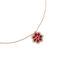 Exquisite Lace Edge Pure White Full Diamond Water Drop Necklace Hollow Rose Pendant_ipsvogv.com