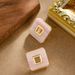 Internet Celebrity Live Streaming Fashion, Simple Geometric Resin Earrings, Feminine Temperament, Versatile And High-end_ipsvogv.com