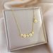 Full Body 【 Titanium Steel 】 6 Flower Minimalist Gold Necklace In The Wind Furnace, Female Ins Mesh Red Collarbone Chain 【 】 Furnace,_ipsvogv.com