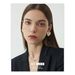 Gold Earrings for Women Heart Shaped Rose Gold Earrings K Love Simple Fashion Earrings_ipsvogv.com