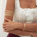 Hip Hop Punk Style Metal Hollow Wave Bracelet Bracelet Personalized Geometric Open Arm Ring For Women_ipsvogv.com