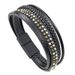 New Rivet Cowhide Rope Braided Fashion Multi-layer Magnetic Buckle Men's Punk Hip-hop Bracelet_ipsvogv.com