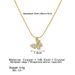 Copper Inlaid Zircon Hollow Butterfly Necklace With Niche Design, Small And Exquisite Collarbone, Round Snake Neck_ipsvogv.com