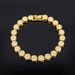 Unisex Alloy Jewelry New 8mm Round Glass Full Diamond Necklace High End Rap Cool Hip Hop Cuban Chain_ipsvogv.com