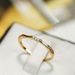 Cao Shi's New Slim With Exquisite Micro Inlaid Zircon Strip, Fashionable And Self Disciplined Personalized Tail Ring_ipsvogv.com
