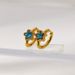 Women’s Jewelry Set Fashion Hot Selling Fashion Ladies' Five Pointed Star Earrings High End Design Light Luxury Style Stainless Steel Earrings_ipsvogv.com
