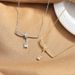Micro Pave Full Diamond Ribbon Knot French Style Elegant Collarbone Chain Necklace For Women Light Luxury High-end_ipsvogv.com