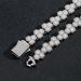Men’s Jewelry Set Fashion Spring Buckle 10mm Geometric Tennis Chain Bracelet Creative Niche Men's Zircon Hip Hop Jewelry_ipsvogv.com
