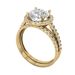 Sanjie Jewelry New Gold Plated Classic Pair Fashion Engagement Ring_ipsvogv.com