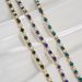 Women’s Jewelry Set Fashion Fashion Titanium Steel Dopamine Color Zircon Pearl Bracelet Anklet Set_ipsvogv.com