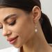 Women’s Jewelry Set Fashion Hot Sales Real Gold Brass Electroplating Simple And Fashionable Irregular Pearl Pendant Earrings Elegant Earrings_ipsvogv.com
