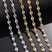 Hot Sales 1 piece Stainless Steel Hip Hop Coffee Bean Necklaces Pig Nose Chains Bracelets Punk Necklace_ipsvogv.com