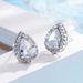 Fashion All Match Earrings Shiny Earrings Water Drop Pear Shaped Eight Hearts And Eight Arrows Earrings For Women_ipsvogv.com
