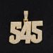 Hip Hop Shiny Cuban Chain Exaggerated Number Graphic Full Diamond Pendant Necklace_ipsvogv.com