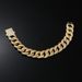 Hot selling Cuban chain men's trendy street hip-hop bracelet, personalized jewelry_ipsvogv.com