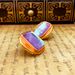 New candy colored drop glaze jelly glass irregular niche personalized fashion and earrings_ipsvogv.com
