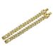 Accessories new product domineering hip-hop men's inlaid colored diamond bracelet_ipsvogv.com