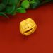 New Maitreya Buddha Vietnam Sand Gold Brass Gilded Jewelry Opening Men's Ring Accessories_ipsvogv.com