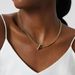 Women's Jewelry Denim Cuban Chain OT Buckle Necklace Simple Personality Copper Gold Plated Clavicle Chain Necklace Female_ipsvogv.com