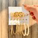 Embedded Pearl Geometry Women's Earrings French Gold Earrings Earnail Set 6-piece Set_ipsvogv.com