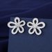 Live New Five Petal Flower Three Piece Set With Luxurious Diamond Rings, Necklaces, Earrings, Fashionable Temperament_ipsvogv.com