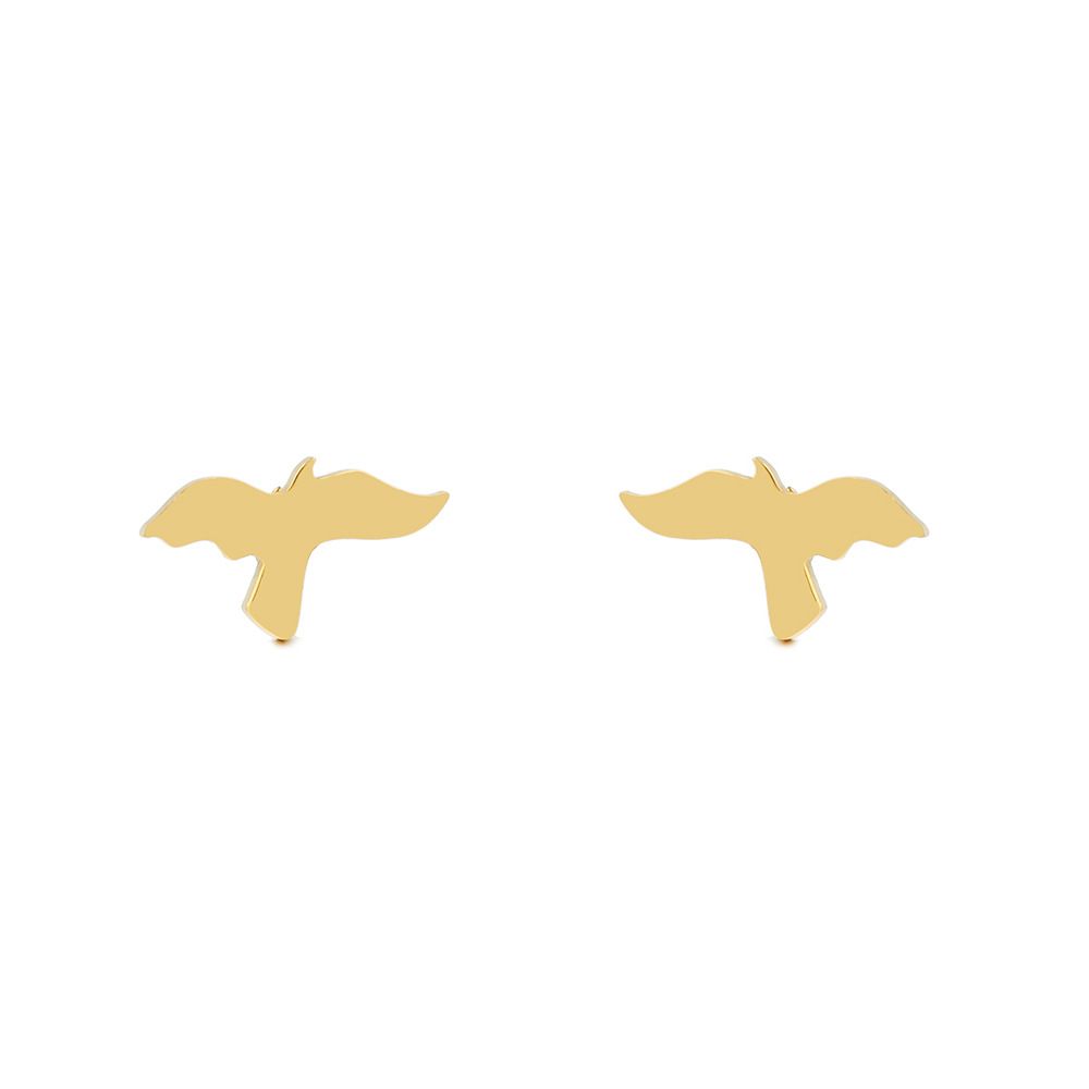 Small Fresh Stainless Steel Bird Pendant Necklace Sweet Temperament Versatile Niche Design Clavicle Chain_ipsvogv.com