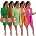 Women's Clothing suit jacket shorts suit OL office commuting solid color spring and autumn_ipsvogv.com