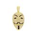 Unisex Full Diamond Three Dimensional Portrait Face Pendant Necklace Men's Personality Exaggerated Cool Trendy Cuban Chain_ipsvogv.com