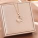 Korean Style Heart Full Of Zircon Exquisite Necklace For Women's Light Luxury Niche High-end Versatile Collarbone Chain_ipsvogv.com