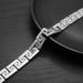 Minimalist Personality Chinese Style Great Wall Pattern Smooth Punk Hip-Hop Men's Versatile Titanium Steel Bracelet_ipsvogv.com