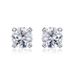 Simple Four Claw Inlaid D Color 1 Carat Moissanite Earrings S925 Silver Brilliant Moissanite Earrings Fashion_ipsvogv.com