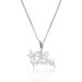 Signature Merch Outfit Necklace By Saint Rose Rapper, Collarbone Chain, Music Hobby Gift For Fans_ipsvogv.com
