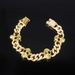 Unisex Hot Selling Jewelry Metal Skull Full Diamond Cuban Chain Men And Women Trendy Cool Punk Hiphop Hip Hop Necklace_ipsvogv.com