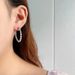 Cao Shi's Fashionable Unique With A Large Water Droplet Shape And Luxurious Female Earrings_ipsvogv.com