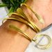 6 Pieces Set Punk Style Exaggerated Arm Bracelets Bracelets Hollow Personality Bracelets Mesh Metal Bracelets Bracelets For Women_ipsvogv.com