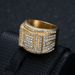 Hip-Hop Personality Bold Titanium Steel Full Diamond Men's Fashion Luxury Ring_ipsvogv.com