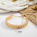 Fashionable niche design copper plated real gold adjustable bracelet light luxury high end bracelet jewelry_ipsvogv.com