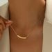 2024 Winter New Small Fragrant Women's Necklace with Geometric Love and Unique Shape Design, Clavicle Chain, Versatile_ipsvogv.com