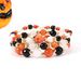 Halloween Handmade Adjustable Halloween Skull Beaded Bracelet Set - Stretchable Natural Stone Beads For Men And Women Adjustable_ipsvogv.com
