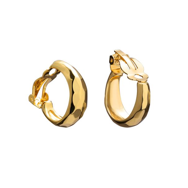 Retro flavor simple non pierced ear clips earrings short earrings_ipsvogv.com