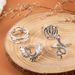 New Ring Personalized Snake Wings Skeleton Hand Hollowed 4-piece Set Handjewelry_ipsvogv.com