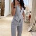 Women's Clothing Suit temperament waist waist sexy waistcoat small foot pants two-piece women_ipsvogv.com
