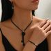 New Fashion Creative Wedding Zircon Flower Jewelry Bride Banquet Earrings Necklace Set_ipsvogv.com
