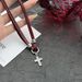 Women’s Jewelry Set Fashion Hot Girl Style Wine Red Leather Necklace Female Retro Niche Choker Punk Clavicle Chain Sweet Cool Necklace_ipsvogv.com